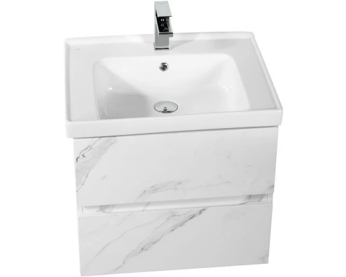 Тумба монти мрамор 57 см Art&Max Techno AM-Techno-600-2C-SO-MR960