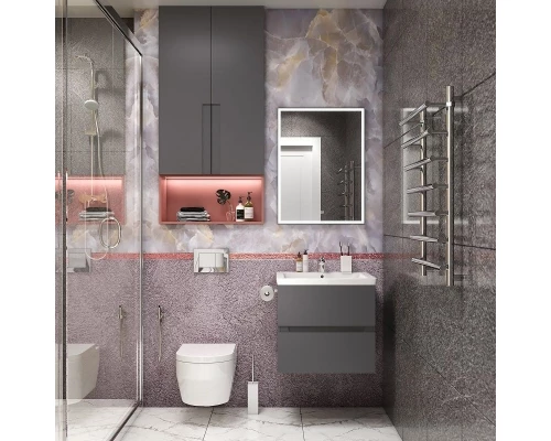 Тумба смоки софт 57 см Art&Max Techno AM-Techno-600-2C-SO-ZB815