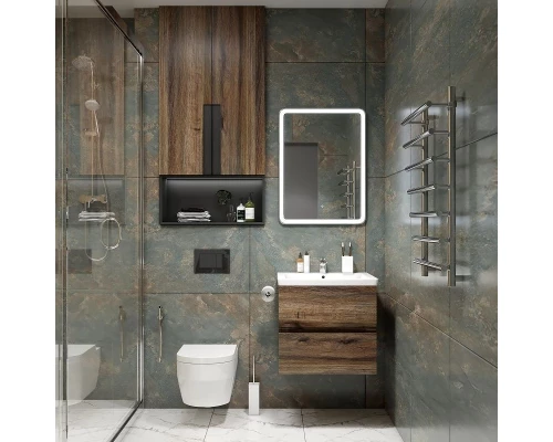 Тумба дуб бомонд 67 см Art&Max Techno AM-Techno-700-2C-SO-LW646