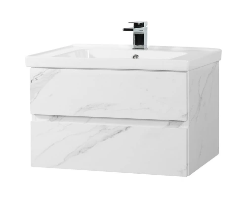 Тумба монти мрамор 87 см Art&Max Techno AM-Techno-900-2C-SO-MR960