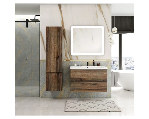 Пенал подвесной дуб бомонд R Art&Max Techno AM-Techno-1600-AC-SO-LW646-R