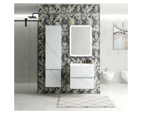 Пенал подвесной монти мрамор R Art&Max Techno AM-Techno-1600-AC-SO-MR960-R