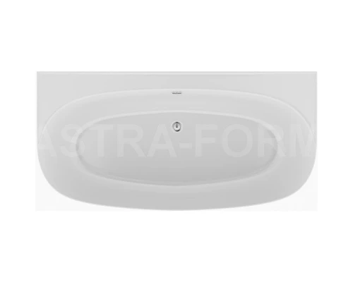 Ванна из литого мрамора 170x85 см пристеночная Astra-Form Атрия 01010013