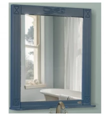 Зеркало 77x85 см синий Atoll Милана