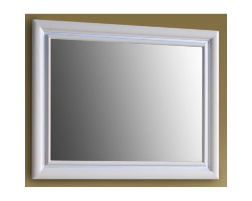 Зеркало 95x75 см слоновая кость серебряная патина Atoll Джулия