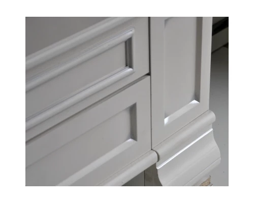 Тумба с раковиной слоновая кость серебряная патина 95 см Atoll Джулия