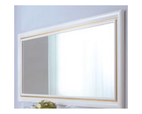 Зеркало 157x75 см слоновая кость золотая патина Atoll Джулия