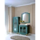 Зеркало 83x92,5 см аквамарин золотая патина Atoll Венеция