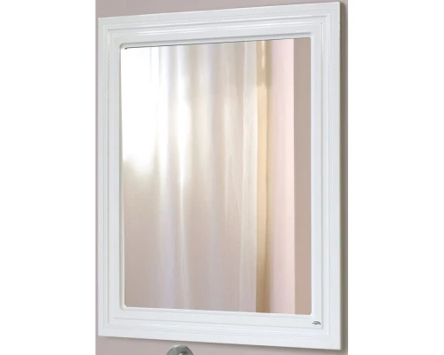 Зеркало 78x90 см белый глянец Atoll Мальта