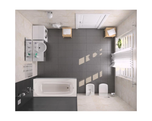 Чугунная ванна 170x70 см BLB Africa S498073A2000000N