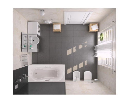 Чугунная ванна 170x80 см BLB America S498075V2000000R