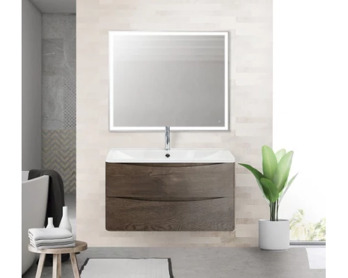 Тумба Rovere Nature Grigio 89,6 см BelBagno Acqua ACQUA-900-2C-SO-RNG