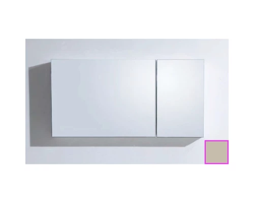 Зеркальный шкаф 100x50 см темно-серый глянец BelBagno BB1000PAC/TL