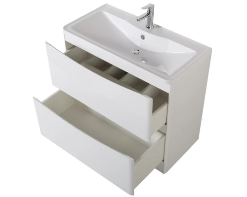 Тумба Bianco Lucido 99,6 см BelBagno Acqua ACQUA-1000-2C-PIA-BL