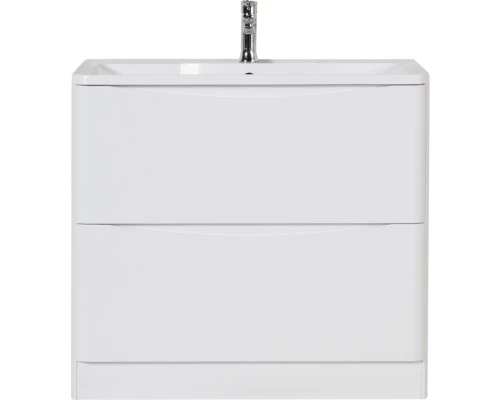 Тумба Bianco Lucido 79,6 см BelBagno Acqua ACQUA-800-2C-PIA-BL