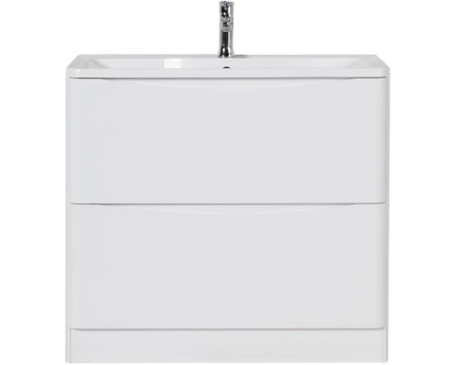 Тумба Bianco Lucido 89,6 см BelBagno Acqua ACQUA-900-2C-PIA-BL