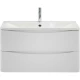 Тумба Bianco Lucido 89,6 см BelBagno Acqua ACQUA-900-2C-SO-BL