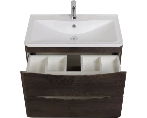 Тумба Rovere Nature Grigio 79,6 см BelBagno Acqua ACQUA-800-2C-SO-RNG