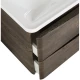 Тумба Rovere Nature Grigio 89,6 см BelBagno Acqua ACQUA-900-2C-SO-RNG