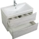 Тумба Rovere Vintage Bianco 89,6 см BelBagno Acqua ACQUA-900-2C-SO-RVB