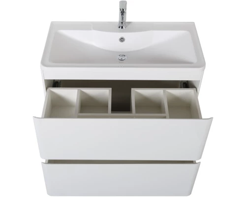 Тумба Bianco Lucido 79,6 см BelBagno Albano ALBANO-800-2C-PIA-BL