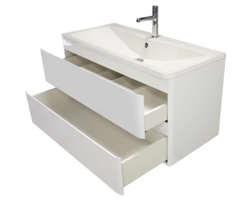 Тумба Bianco Lucido 89,6 см BelBagno Albano ALBANO-900-2C-SO-BL