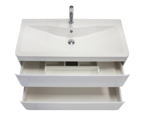Тумба Bianco Lucido 89,6 см BelBagno Albano ALBANO-900-2C-SO-BL