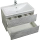 Тумба Cemento Verona Grigio 99,6 см BelBagno Albano ALBANO-1000-2C-SO-CVG
