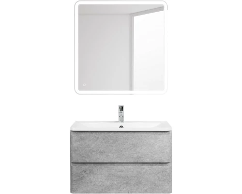Тумба Cemento Verona Grigio 79,6 см BelBagno Albano ALBANO-800-2C-SO-CVG