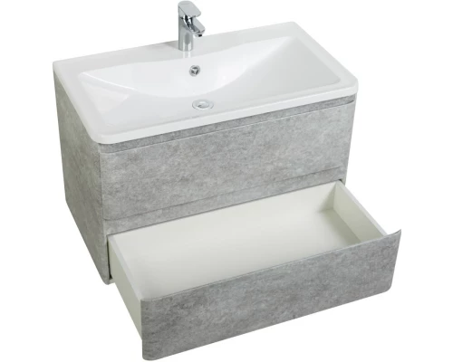 Тумба Cemento Verona Grigio 79,6 см BelBagno Albano ALBANO-800-2C-SO-CVG