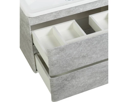 Тумба Cemento Verona Grigio 89,6 см BelBagno Albano ALBANO-900-2C-SO-CVG