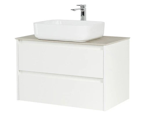 Тумба Bianco Opaco 80 см BelBagno Kraft KRAFT-800-2C-SO-BO
