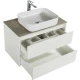 Тумба Bianco Opaco 80 см BelBagno Kraft KRAFT-800-2C-SO-BO