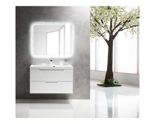 Тумба Bianco Lucido 99,6 см BelBagno Vittoria VITTORIA-1000-2C-SO-BL