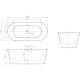 Акриловая ванна 158,5x74,5 см BelBagno BB306-1585