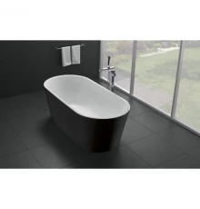 Акриловая ванна 170x80 см BelBagno BB71-1700-NERO-W0