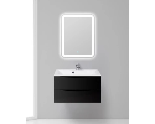 Тумба Nero Lucido 79,6 см BelBagno Marino MARINO-800-2C-SO-NL-P