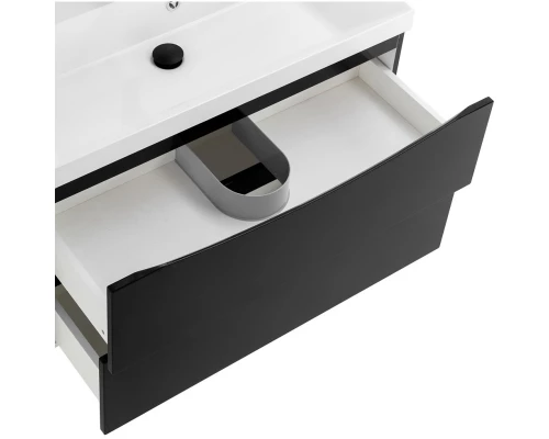 Тумба Nero Lucido 79,6 см BelBagno Marino MARINO-800-2C-SO-NL-P