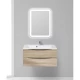 Тумба Rovere Bianco 89,6 см BelBagno Marino MARINO-900-2C-SO-WO-P