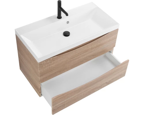 Тумба Rovere Bianco 89,6 см BelBagno Marino MARINO-900-2C-SO-WO-P