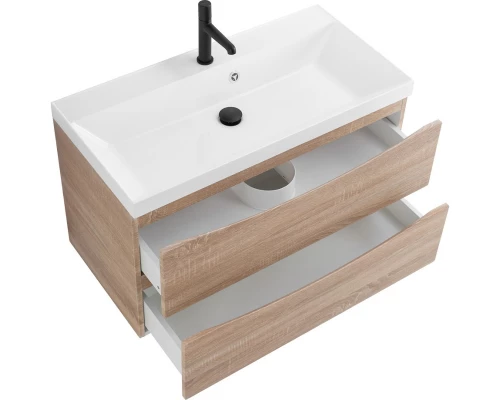 Тумба Rovere Bianco 89,6 см BelBagno Marino MARINO-900-2C-SO-WO-P