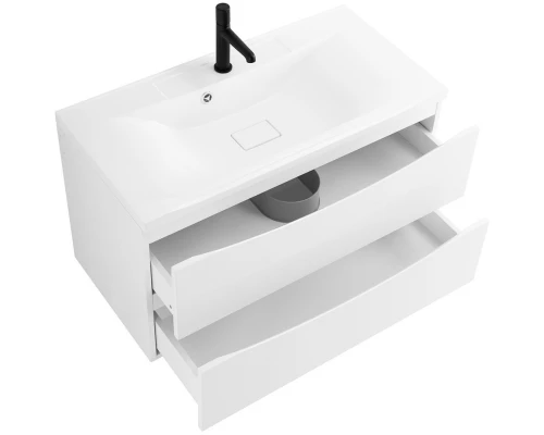 Тумба Bianco Opaco 109,6 см BelBagno Marino MARINO-1100-2C-SO-BO-P