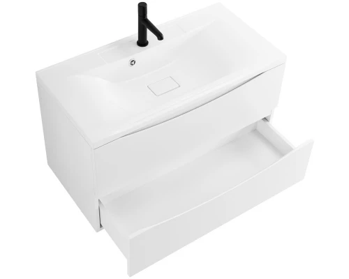 Тумба Bianco Opaco 109,6 см BelBagno Marino MARINO-1100-2C-SO-BO-P