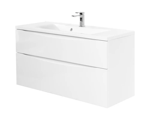 Тумба Bianco Lucido 109,6 см BelBagno Marino MARINO-H60-1100-2C-SO-BL-P