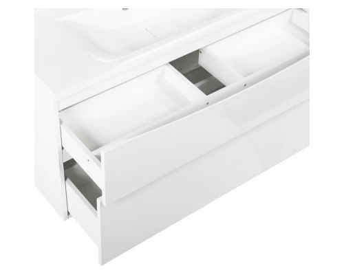 Тумба Bianco Lucido 109,6 см BelBagno Marino MARINO-H60-1100-2C-SO-BL-P