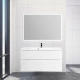 Тумба Bianco Lucido 109,6 см BelBagno Marino MARINO-H60-1100-2C-SO-BL-P