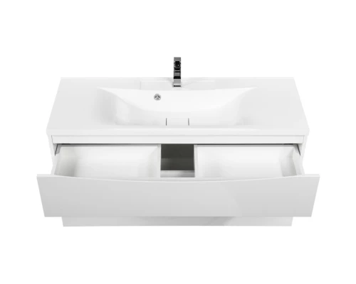 Тумба Bianco Lucido 109,6 см BelBagno Marino MARINO-H60-1100-2C-SO-BL-P