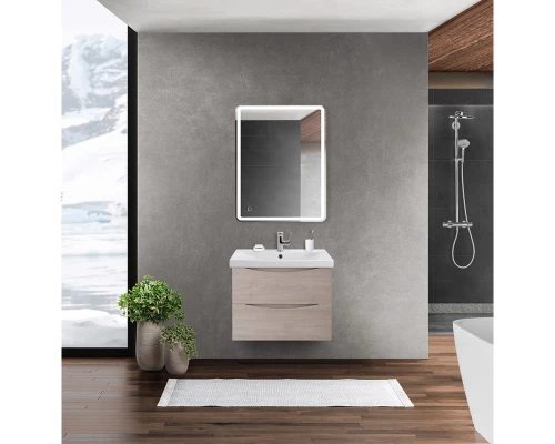 Тумба Rovere Grigio 56,4 см BelBagno Marino MARINO-CER-600-2C-SO-RG-P