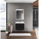 Тумба Nero Lucido 56,4 см BelBagno Marino MARINO-CER-600-2C-SO-NL-P