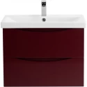 Тумба Bordo Lucido 56,4 см BelBagno Marino MARINO-CER-600-2C-SO-BRDL-P